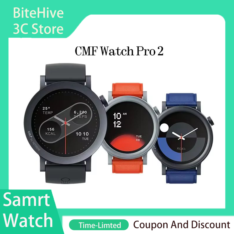 Smartwatch X12 - CMF Watch Pro 2, 1,32-дюймовый AMOLED-дисплей,