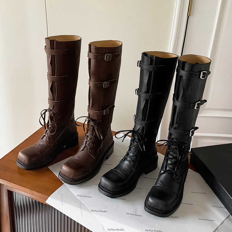 Женские высокие сапоги Arden F – обзор и цена Leather Classic Strap