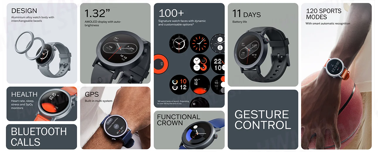 CMF Watch Pro 2, 1,32-дюймовый – обзор и цена Smartwatch X12